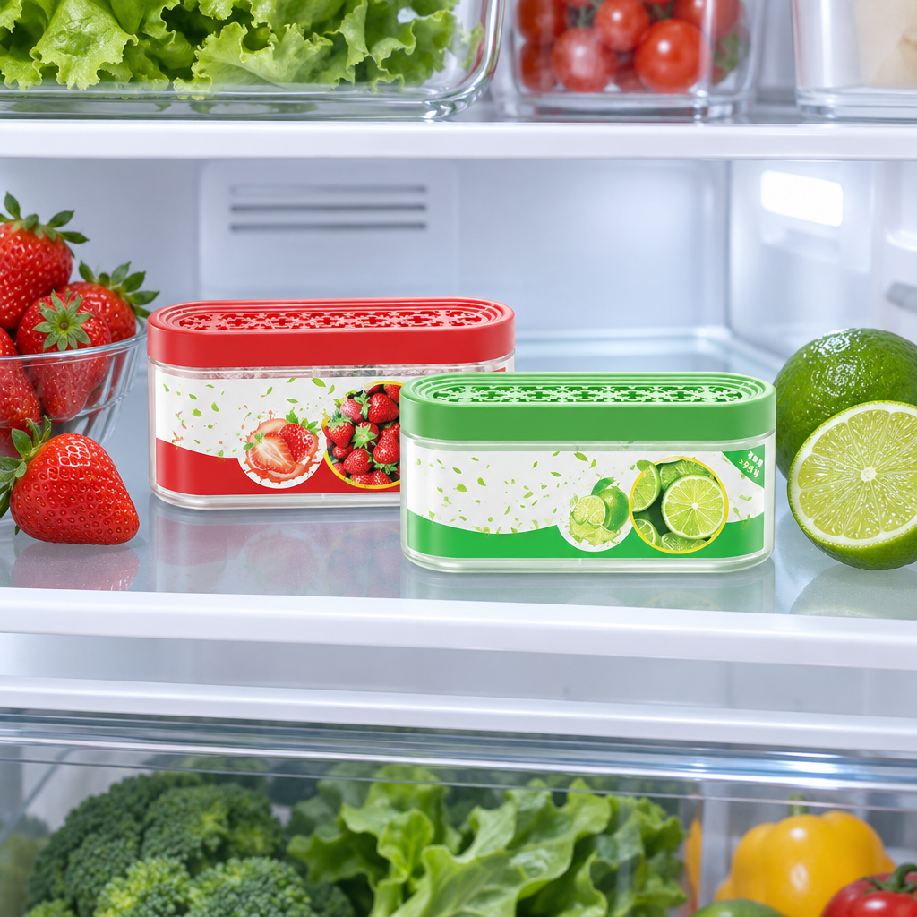 🍓 Kitchen Essential | Fresh-Lock Storage Design | Colorful Food Care Solution