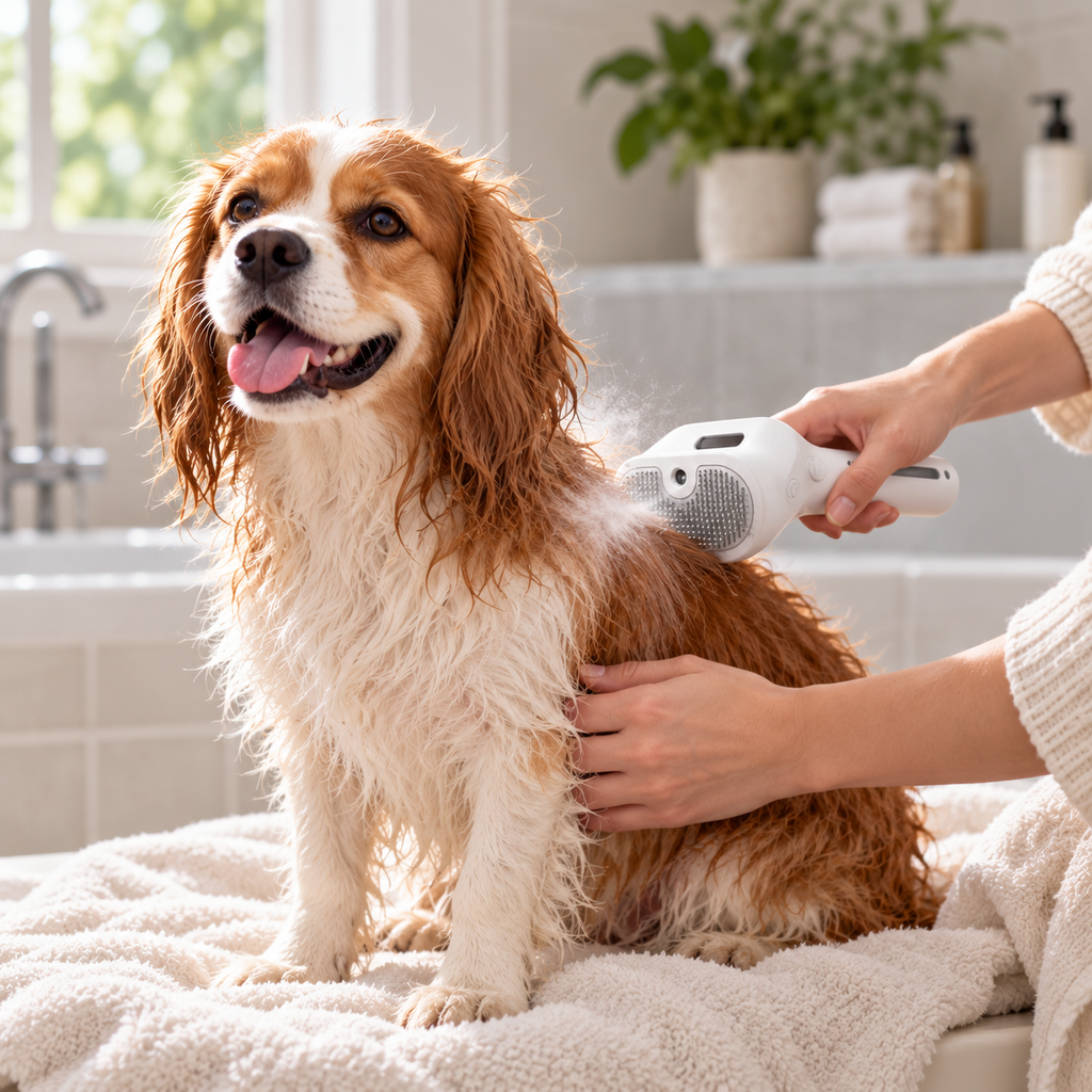 🐾 Pet Care Essential | Gentle Spray Grooming Comfort | Smooth Coat Care Companion