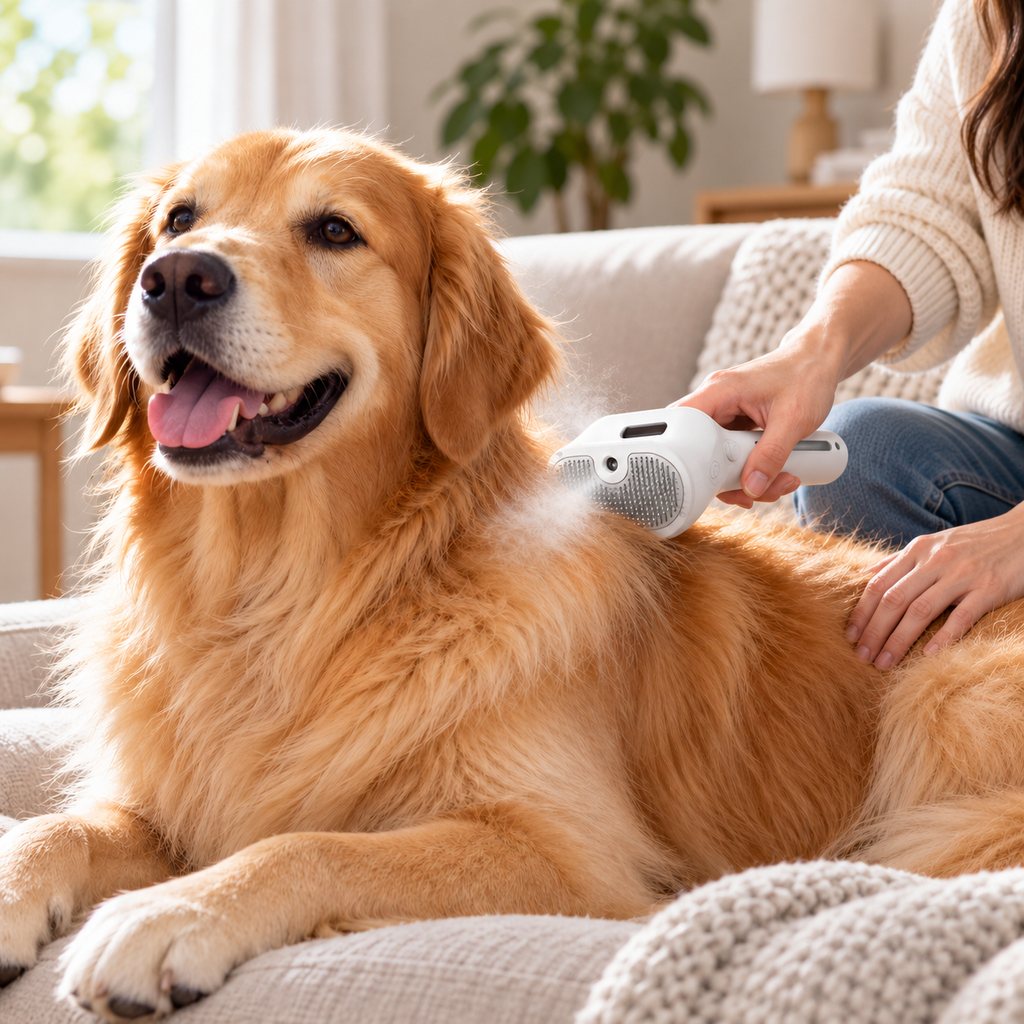 🐾 Pet Care Essential | Gentle Spray Grooming Comfort | Smooth Coat Care Companion