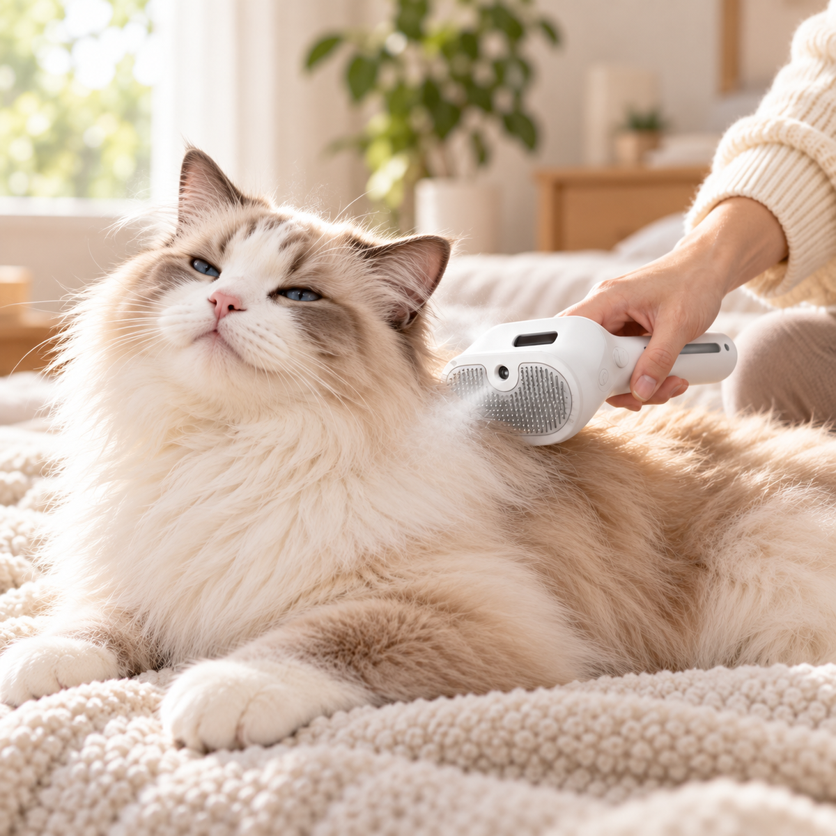 🐾 Pet Care Essential | Gentle Spray Grooming Comfort | Smooth Coat Care Companion
