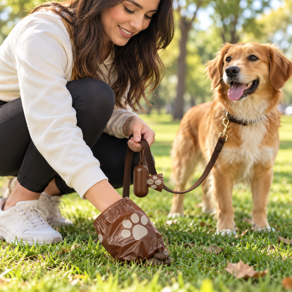 🐾 Pet Care Essential | Leak-Proof Waste Bag Convenience | Everyday Walking Companion