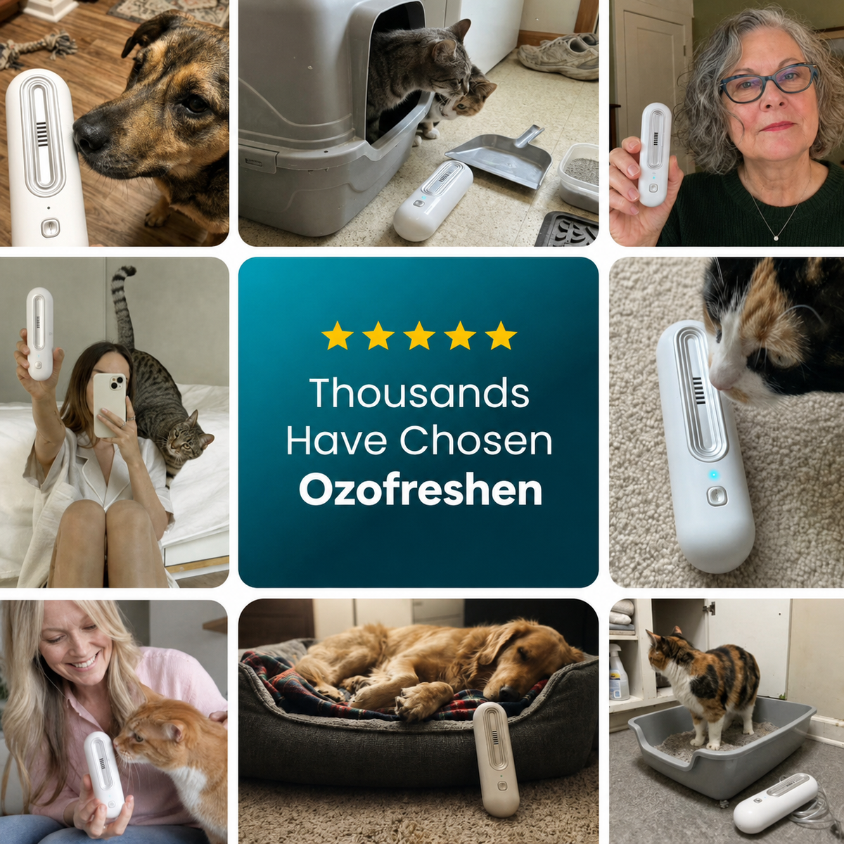 Whole-Home Pet Odor Eliminator – No Sprays, No Filters, No Refills | 70% OFF