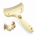 🐾 Pet Grooming Essential | Gentle Deshedding Brush Design | Smooth Coat Care Tool