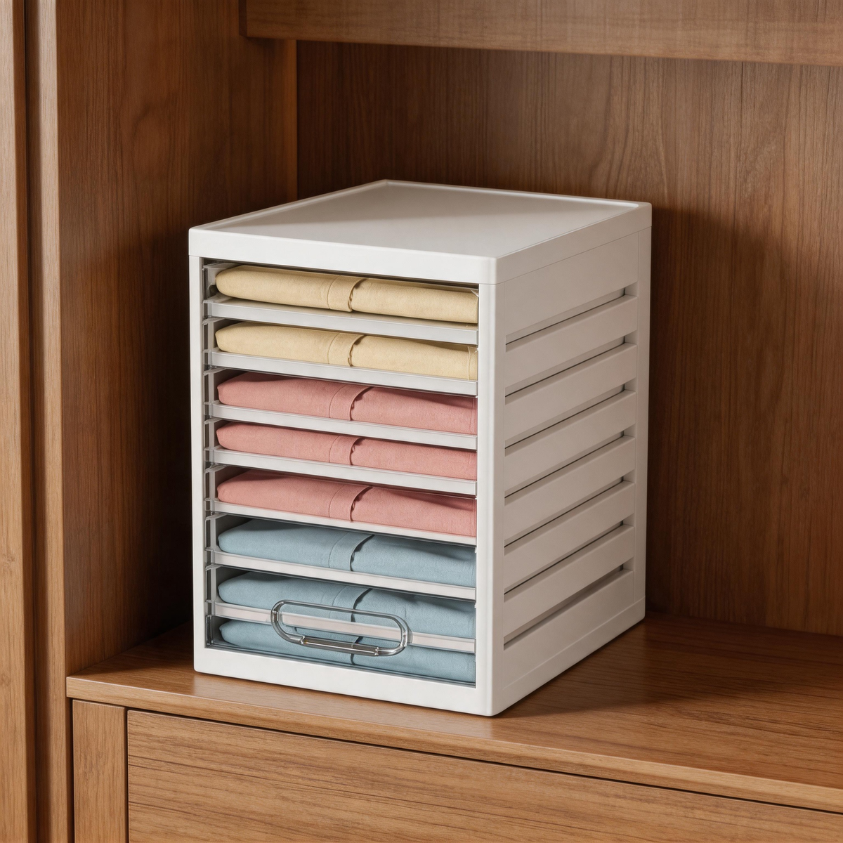 🧺 Clothing Organizer | Clear Drawers | Closet Storage | Home Organizers | Layered Design