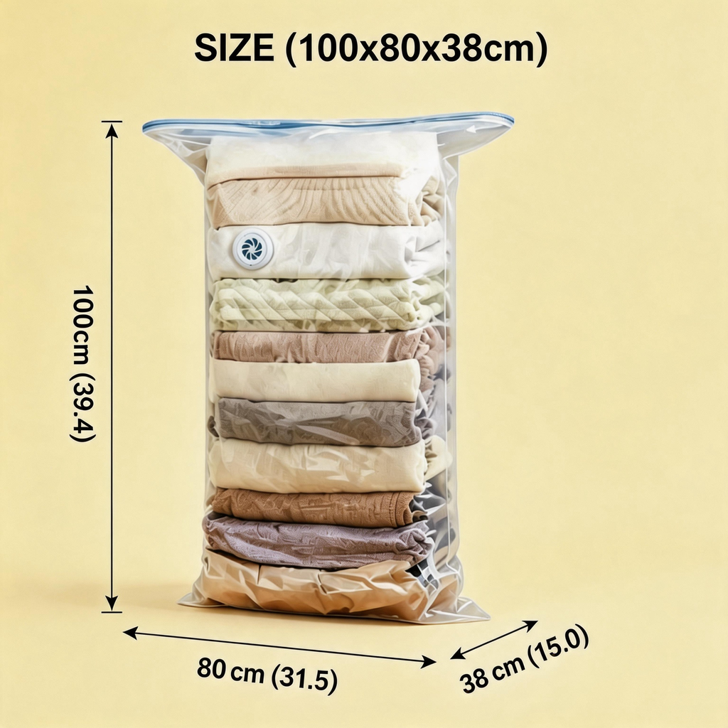 Heavy-Duty Vacuum Storage Bags