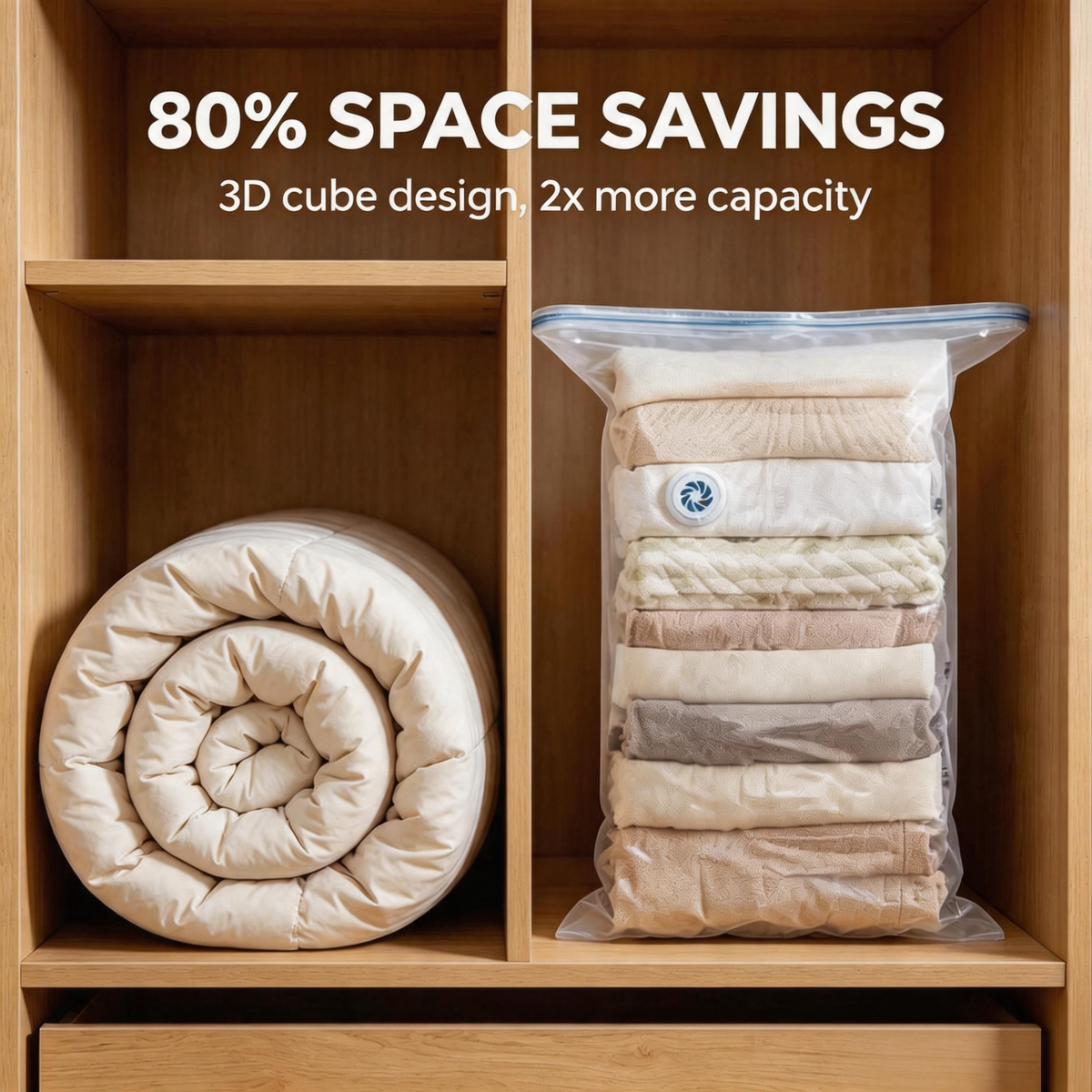 Heavy-Duty Vacuum Storage Bags